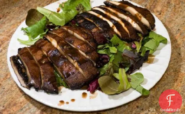 Gegrillte Portabella-Pilze