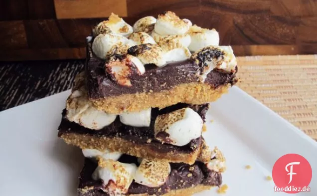 Einfach Indoor Kein Backen S'more Bars