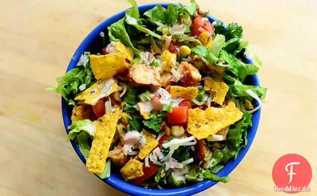 Huhn Taco-Salat