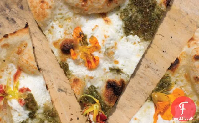 Kapuzinerkresse-Pizza