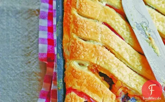 Cherry Custard Pie-Jalousien