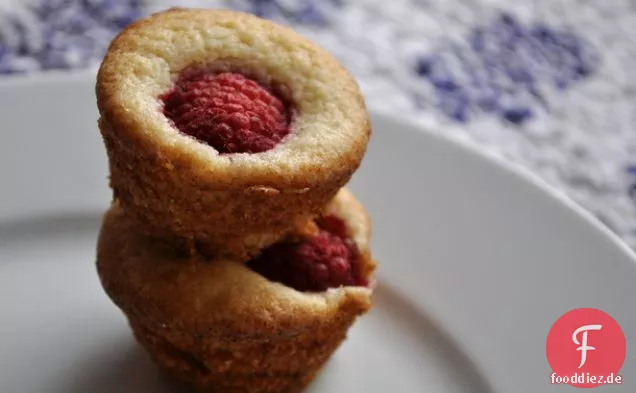 Himbeer-Zitronen-Mini-Muffins