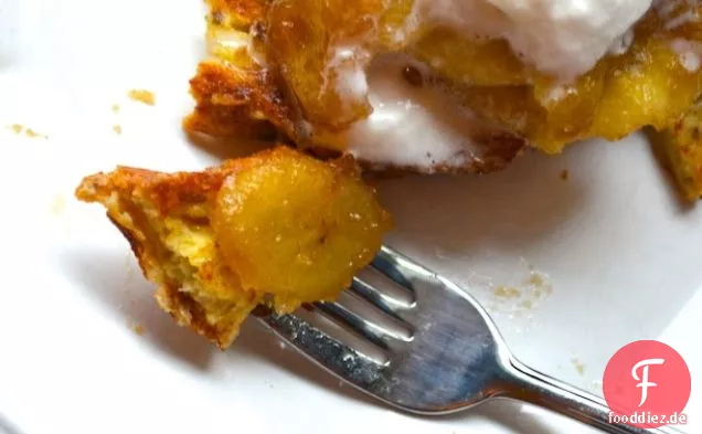 Bananen und French Toast