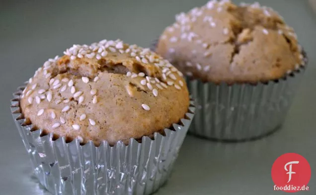 Tahini-Muffins mit Feigen