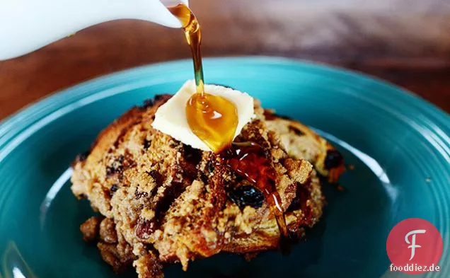 Zimt Rosinen Gebacken Französisch Toast