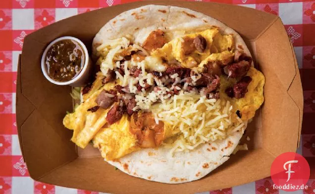 Der Wrangler Frühstück Taco