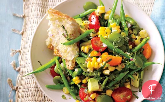 Sommerlicher Konfetti-Salat