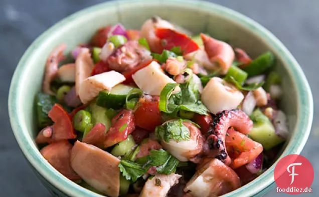 Tintenfischsalat (Ensalada de Pulpo)