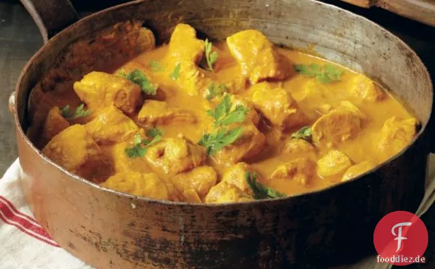 Ultimate Chicken Curry (Tamatar Murghi) aus 'der indischen Küche Entfaltet