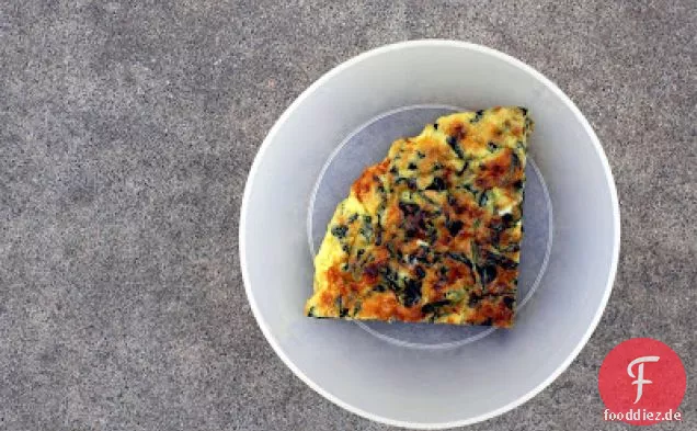 Grünkohl Und Cheddar Frittata