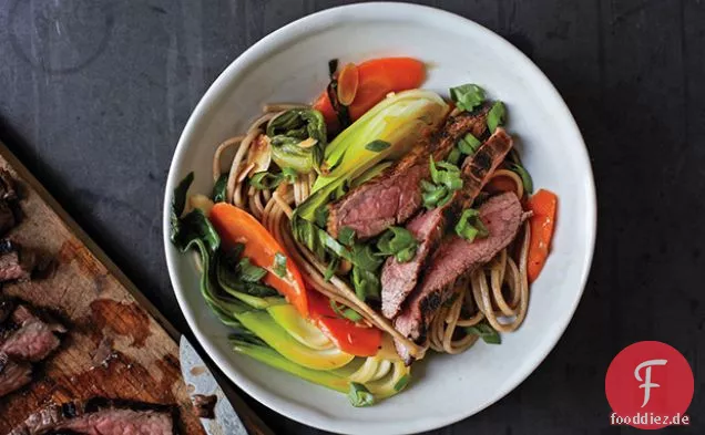 Steak-und Soba-Stir-Fry