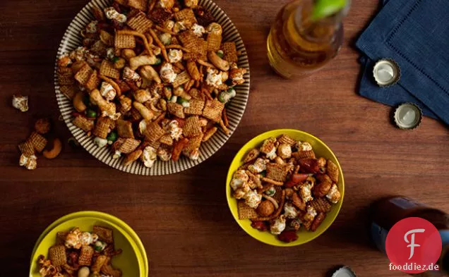 Snack-Mix mit asiatischem Geschmack