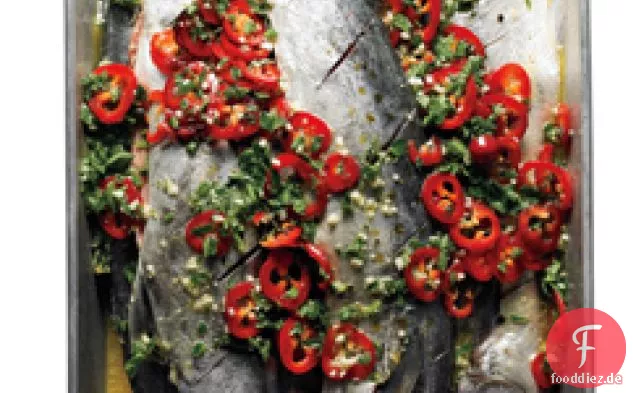 Süße, salzige und saure Marinade
