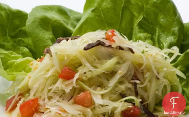 Grüner Papaya-Salat