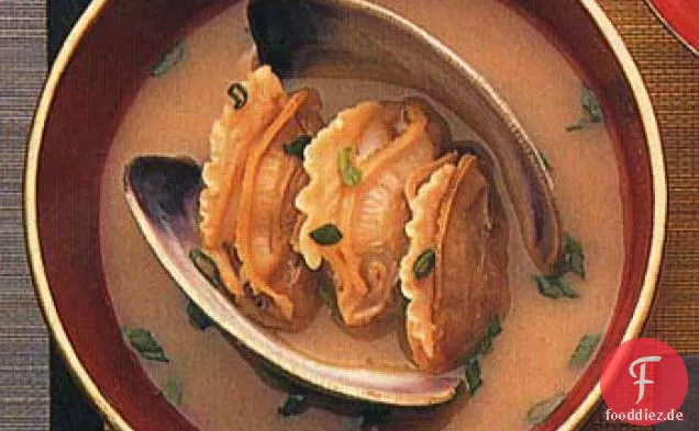 Meer Schatz Clam-Miso-Suppe