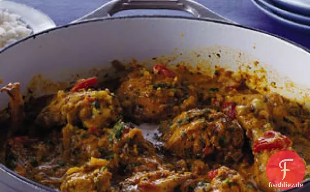 Hühnercurry mit Cashewnüssen