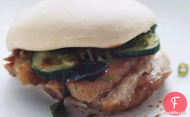 Schweinefleisch-Bauch Brötchen
