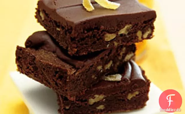 Jamaikanische Kaffee-Brownies mit Pekannüssen