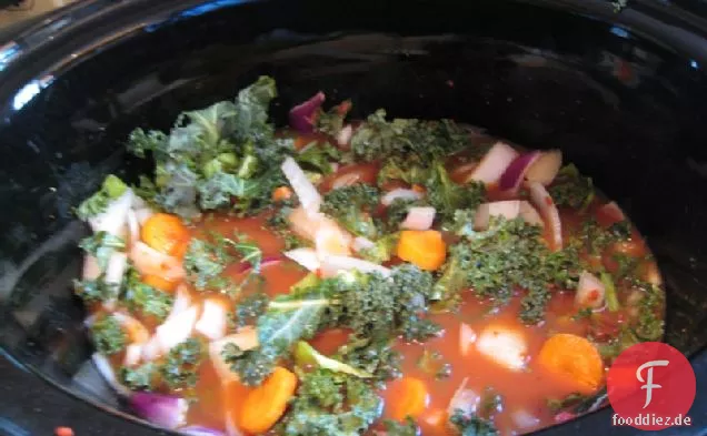 Gemüse-Grünkohl-Suppe