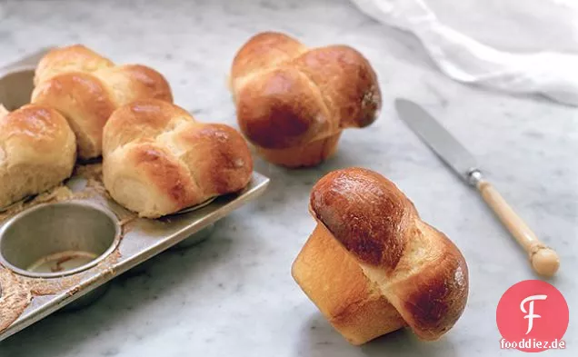 Bubble-Top-Brioches