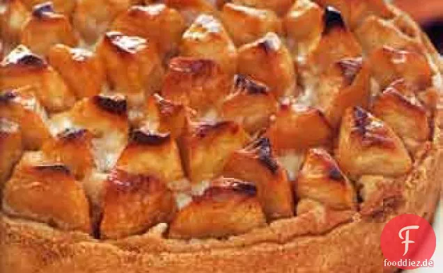 Country Apple Tart mit gewürzter brauner Butter