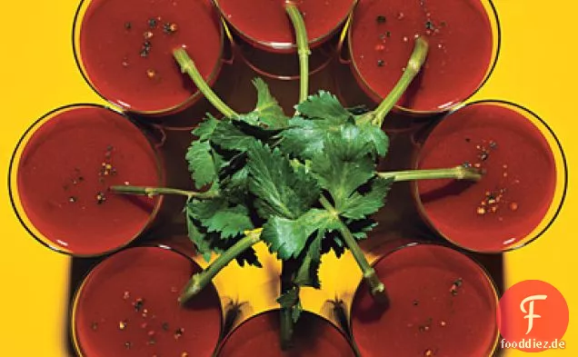 Curry-gewürzte Bloody Marys