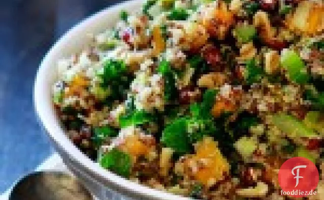Butternut Squash Und Kale Quinoa-Füllung