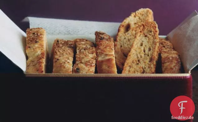 Parmesan-Schwarz-Pfeffer-Biscotti
