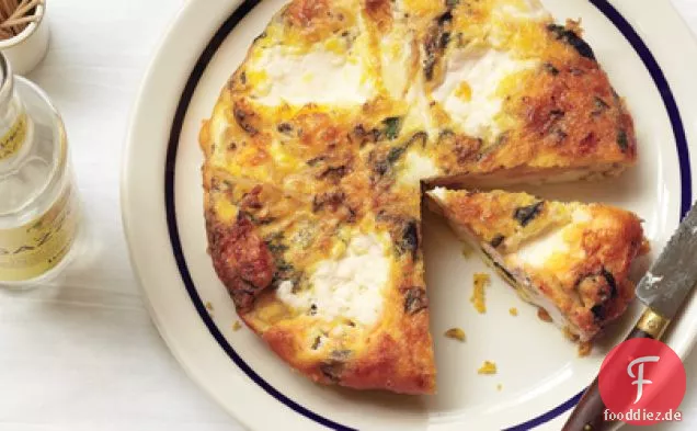 Zwiebel Frittata