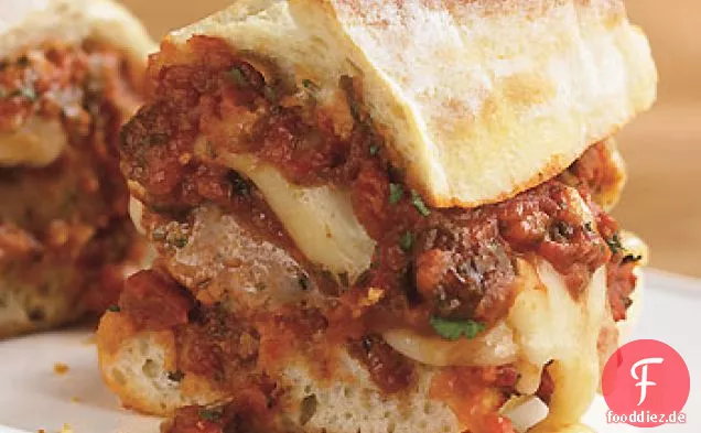 Italienische Wurst Frikadelle Helden