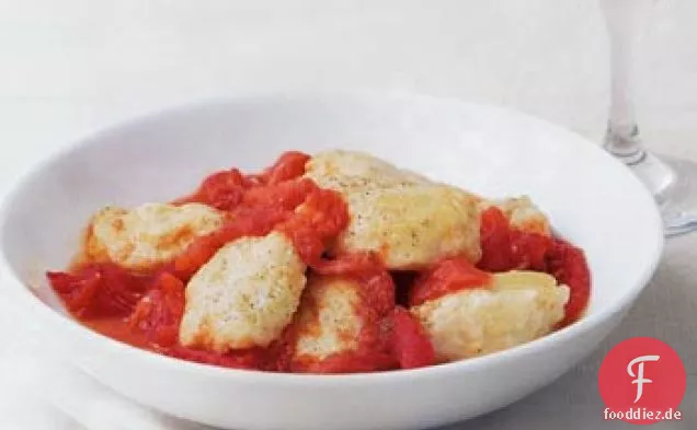 Ricotta-Gnocchi mit Gerösteten Tomaten