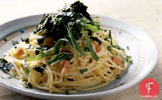 Spaghettini mit Kaviar-Dressing