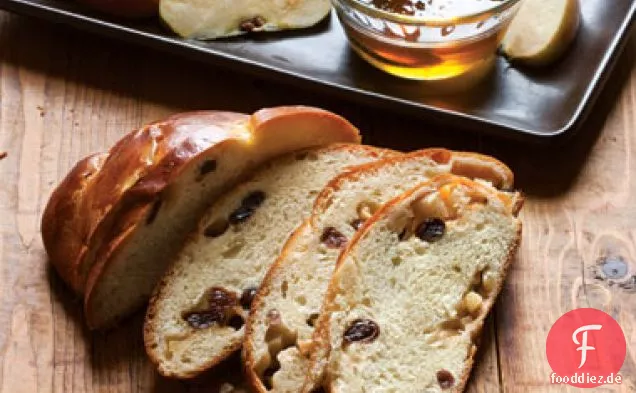Urlaub Apfel-Rosinen-Challah