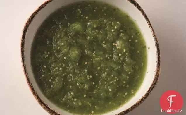 Tomatillo-Pasilla de Oaxaca Salsa