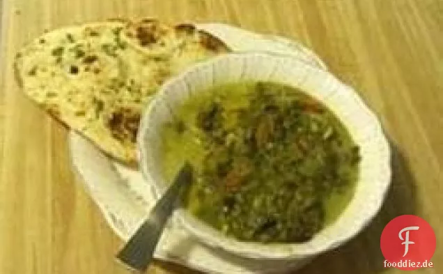 Grünkohl Und Spinat Saag