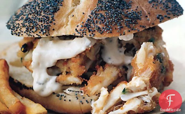 Kreolische Krabbenburger