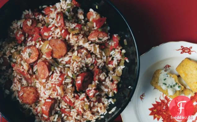 Geräucherte Wurst Jambalaya