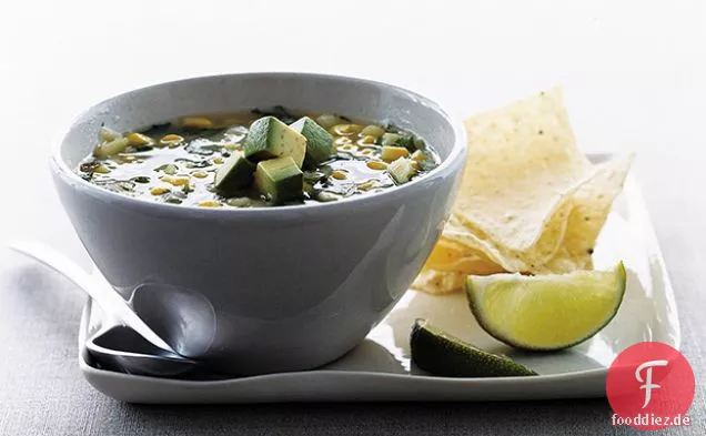 Südwestliche Mais- und Kartoffelsuppe