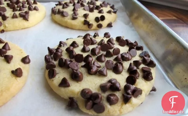 Bäckerei Shortbread mit Schokoladenstückchen