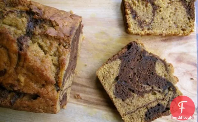 Marmor Kürbis Schokoladenbrot
