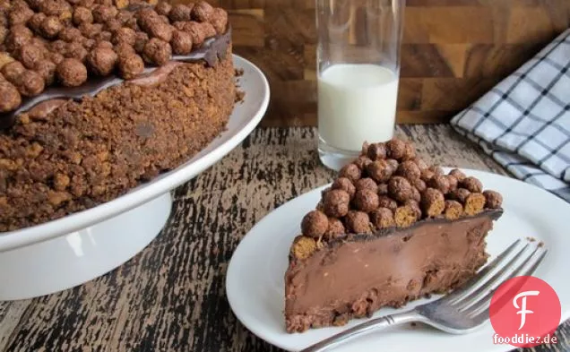 No-Bake-Schokoladig, Cocoa Puffs® Cheesecake