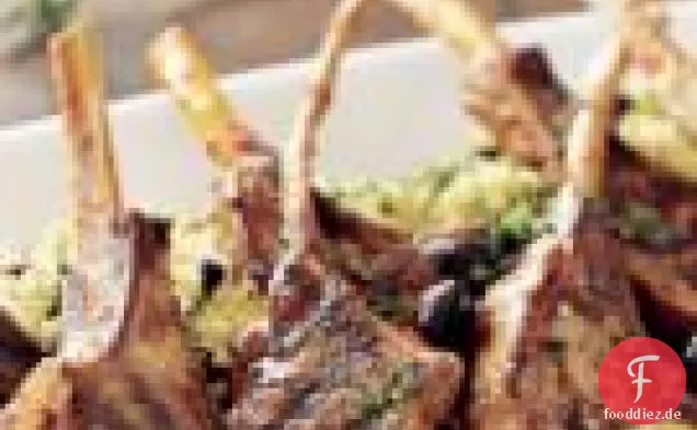 Gegrillte Lammkoteletts Mit Harissa