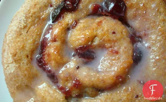 Cranberry-Sauce Zimt Rollen