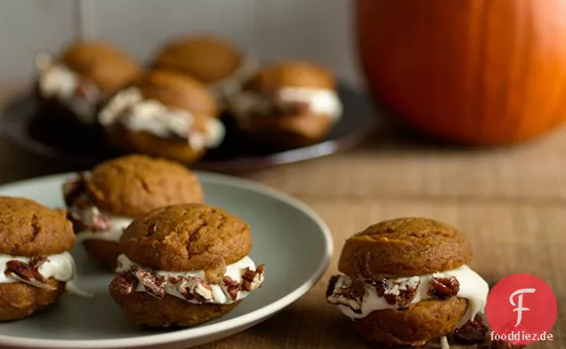 Kürbis Whoopie Pies