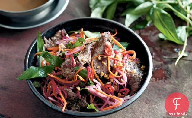 Tamarinde Rindfleisch & Kohlrabi Salat Rezept