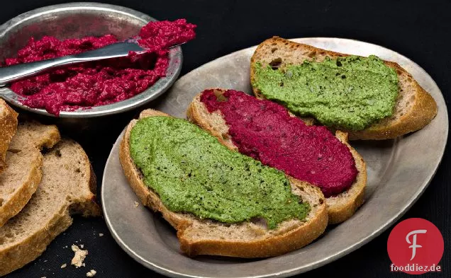 Rüben-Spinat-Tartine-Rezept