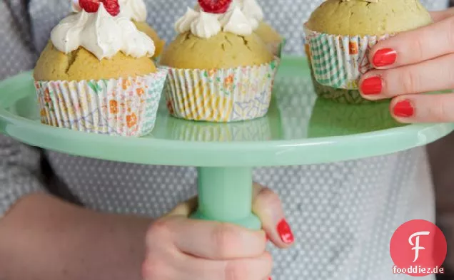 Pistazien-Limetten-Cupcakes