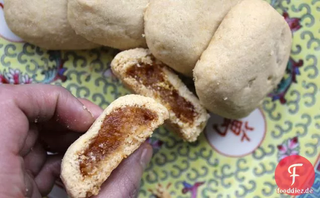 Taiwanesische Ananaskuchen (Fung Li Su)