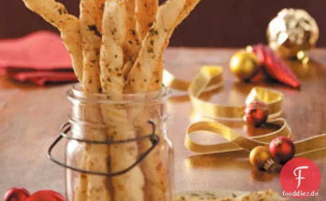 Italienische Knoblauch-Parmesan-Grissini