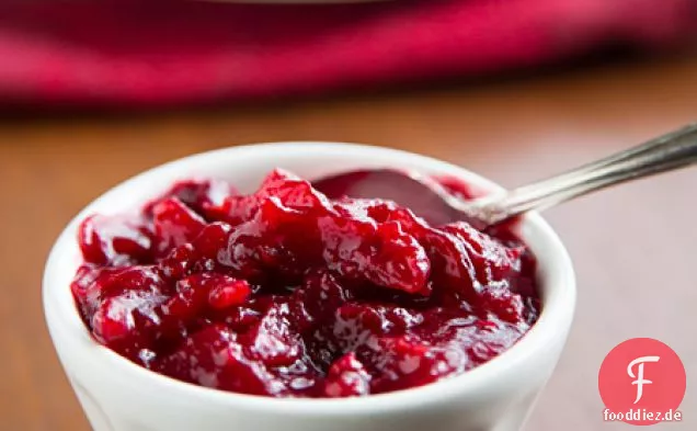 Jalapeño-Orangen-Cranberry-Sauce